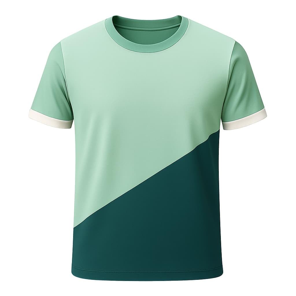 Kid's Athletic T-Shirt | Ultra-Breathable, Moisture-Wicking Polyester Jersey Designed for Energetic Running, Active Sports, and Everyday Play (12-13 Years, Sea Green)