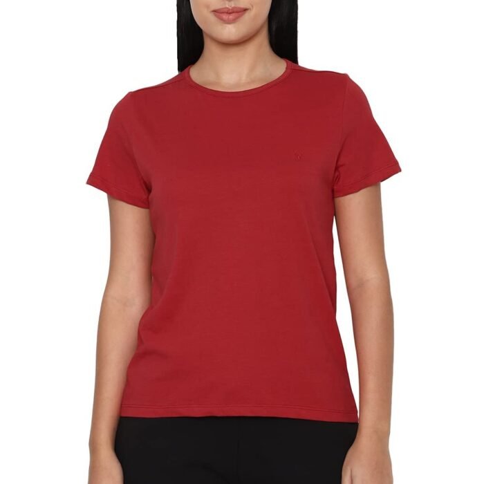 Women's Regular T-Shirt (AHKCCRGPQ16011_Red XL)