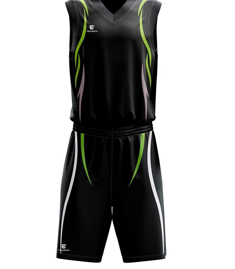 Men's Boy's Polyester Printed Basketball Uniform Basketball Dress Team Uniform Jersey & Short Size 34