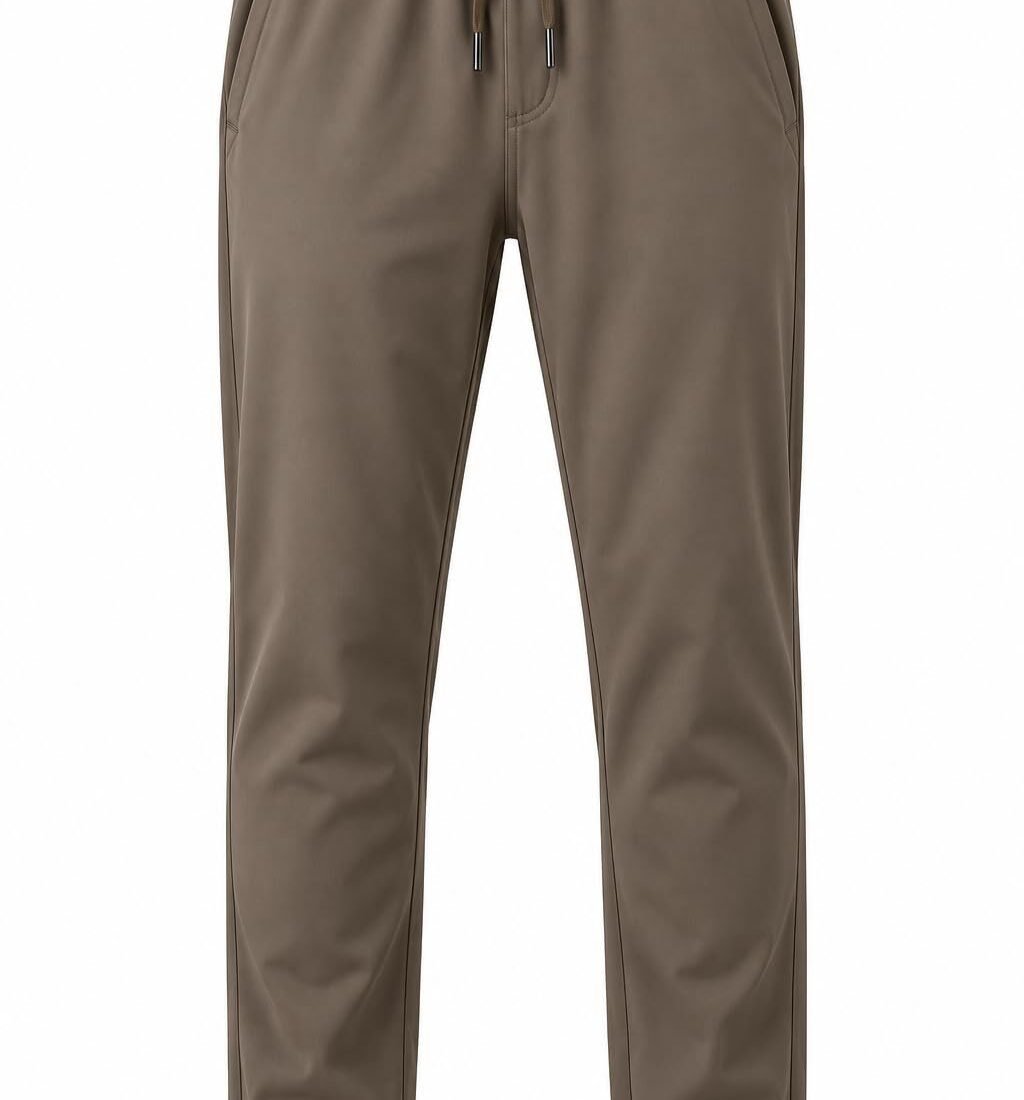 Men's Track Pants for Gym Sports and Everyday Wear Mocha Brown