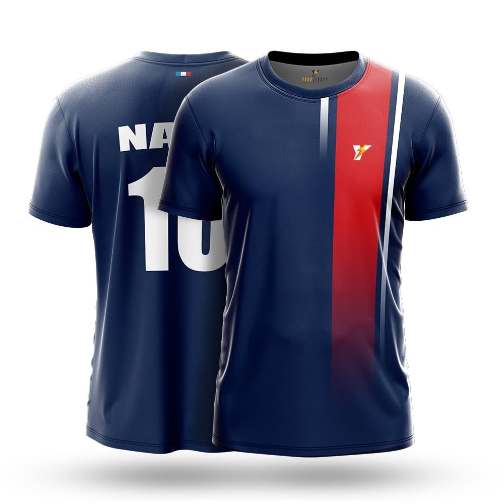 Paris SG Home 2023/24 Navy Football Jersey - Personalized with Custom Name & Number | Sizes for Kids, Men & Women (32- (12-14 Year))