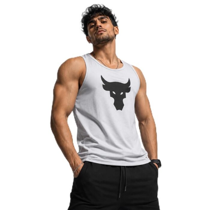 Gym Vest for Men | Dry Fit Sando | Sleeveless T-Shirt for Gym Workout | Quick Dry Breathable Tank Top | Multicolor (in, Alpha, Regular)