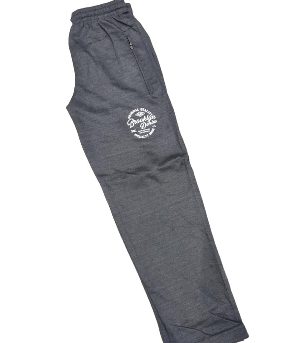 Men's Pure Cotton Track Pants Pack of 4 | Soft & Breathable Joggers with Double Side Zip Deep Pockets | Elastic Waist with Drawstring, Gym, Walking & Casual | Assorted Dark Colors Multicolor