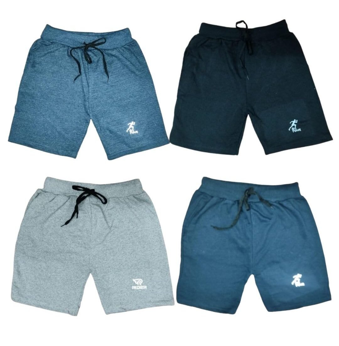 Boys Plain Shorts 4pk