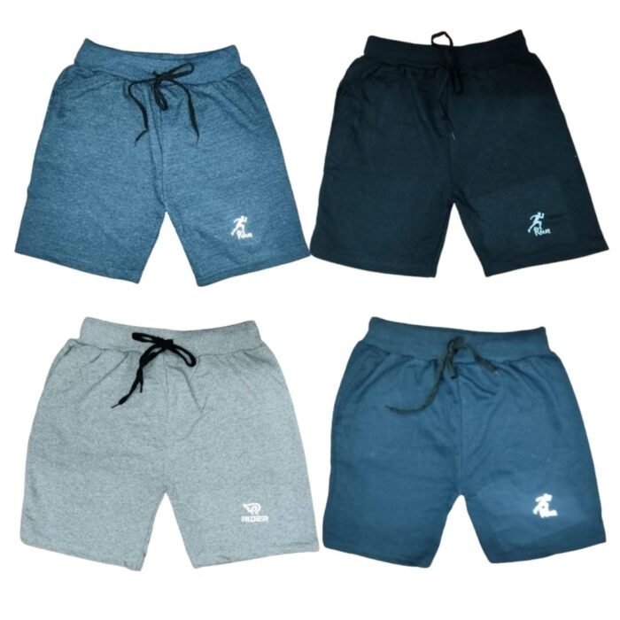Boys Plain Shorts 4pk