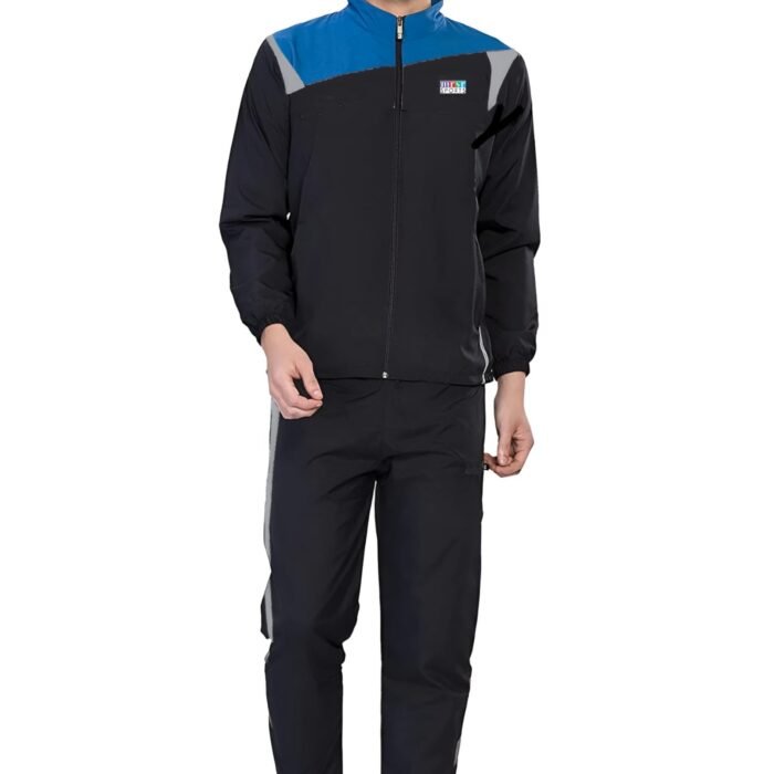 mrsr Track Suit for Men's Winter Athletic Gym Running Sports Track Suit (BKFROZI)