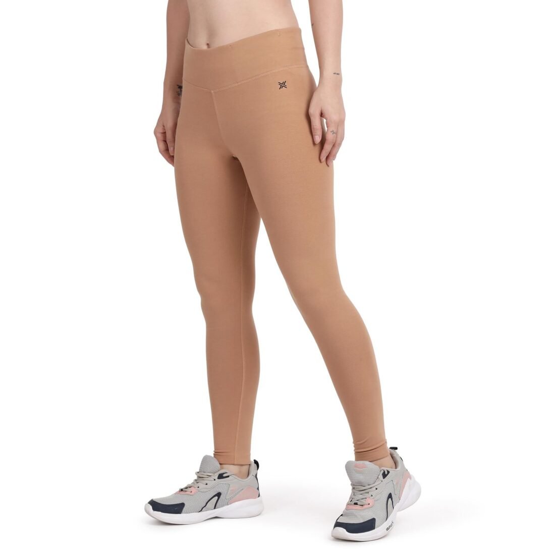 Women's Yoga Mudra Pants Stretch fit Gym Workout Tights, Bamboo Cotton Full Length 4-Way Stretchable Anti-Microbial Sports Leggings Pack of 1 (Size-2XL)