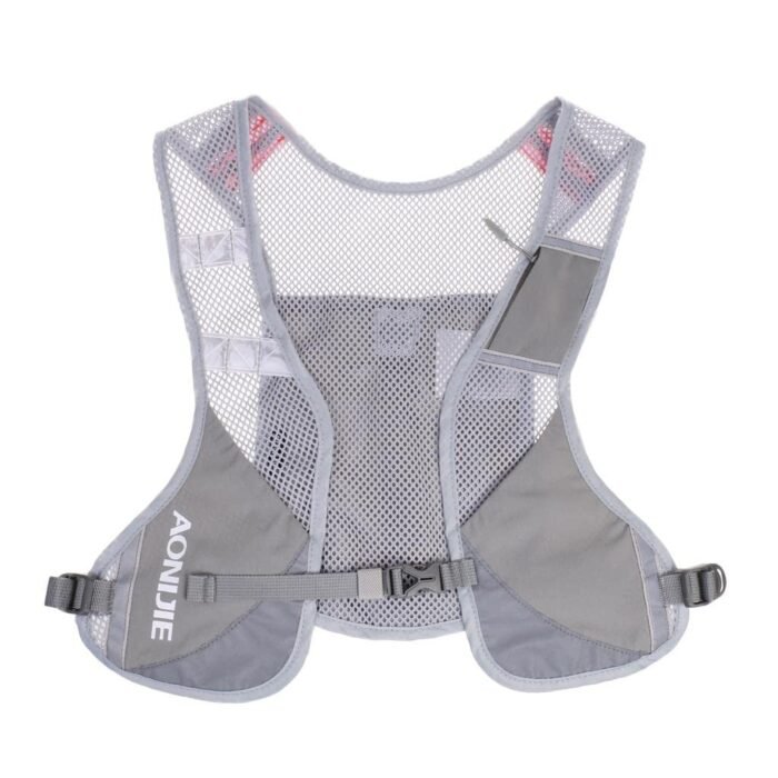 LOSA Piece Hydration Backpack Vest Running Cycling Vest Backpack Sports Hydration Water Bladder Bag Gray