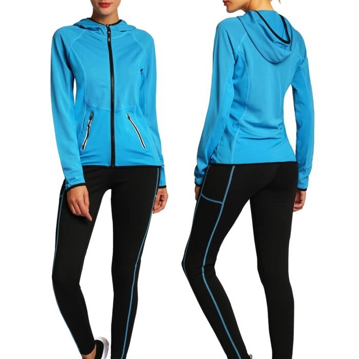 Activewear Sets for Women-Track Leggings Pants Hoodie Jackets 2 Piece Set Tracksuits Yoga Outfit Jogging Workout Set Gymwear
