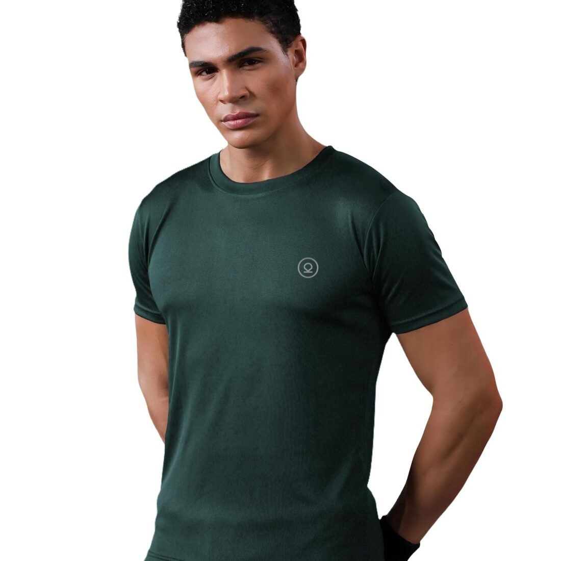 Gym T Shirts for Men Workout Activewear Solid Quick Dry Sports Tshirt for man Breathable Lightweight Half Sleeve Regular Fit Round Neck Running Boys T Shirt