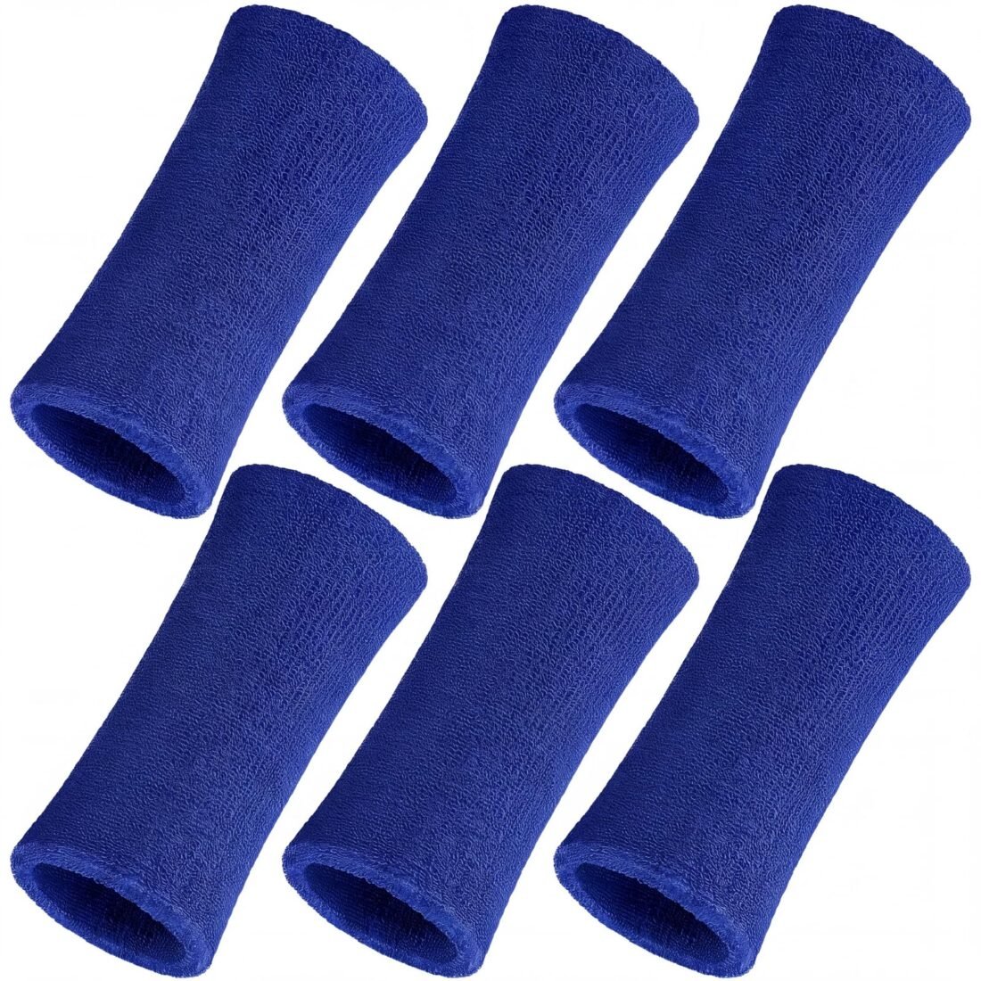6 Inch Wrist Sweat Bands for Men Women